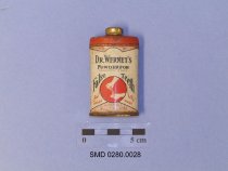 Canister, Denture Powder