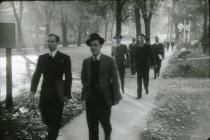 Students Walking 1940