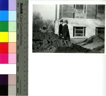 Men at W.D. Miller Memorial Stone Site 1939