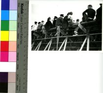 Students on Bleachers 1941