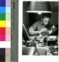 Andrew Frostic with Dental Articulator 1941