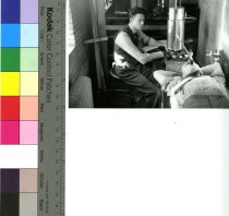 Student Checking Breathing Rate 1941