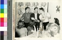 Three Male Students Performing 1941