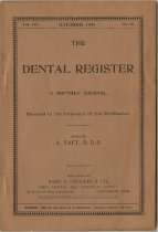 dental register 10/1898