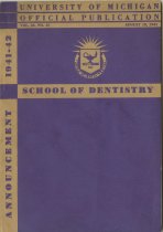 annoucment 1941/1942