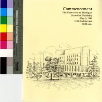 1999 commencement program