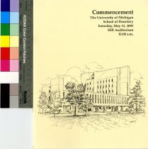 2001 commencement program