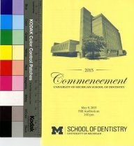 2015 commencement program
