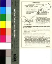 Instruction sheet