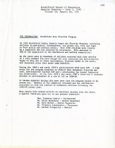 Southfield Fluoride Program informational press release 1990