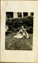 Robert Ross Turner with his grandmother, 1934-1936