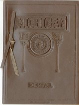 1921 School of Dentistry commencement program