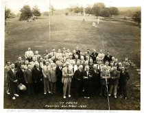 School of Dentistry Class of 1917 20 year reunion group photo