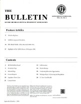 Bulletin of the Michigan Dental Hygienists' Association