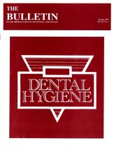 Bulletin of the Michigan Dental Hygienists' Association