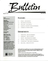 Bulletin of the Michigan Dental Hygienists' Association