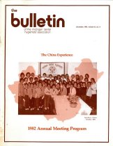Bulletin of the Michigan Dental Hygienists' Association