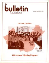 Bulletin of the Michigan Dental Hygienists' Association