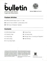 Bulletin of the Michigan Dental Hygienists' Association