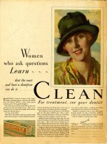 Colgate's Ribbon Dental Cream advertisement