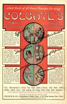 Colgate's Ribbon Dental Cream and Talc Powder ad