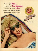 Pepsodent Irium tooth paste advertisement