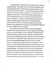 Proposal for the International Center for Oral Health planning process