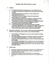 Proposal for the International Center for Oral Health planning process