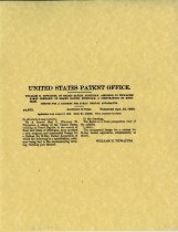 Thwaites Safety X-Ray Patent Application 04/13/1920