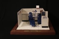 Blue Clinic miniature model