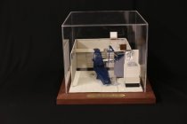 Blue Clinic miniature model
