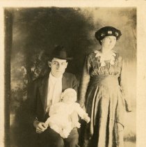 Dewey Herrin, Wife Jerry Moody Herrin, and Son John Merrill Herrin