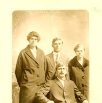 Jacob "Jake" R. Harkey, Mosella "Maggie" Lowder, Fred Darby, and Beulah Dar