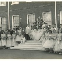 May Day Court 1958 Albemarle High School