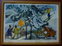 Zima - Z Toruniem i Gwiazda - Zwozka Choinek na Podhalu - Narciarze z cyklu "Cztery Pory Roku"