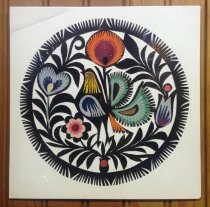 Wycinanka - Circular Paper Cut - Rooster