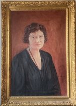 A Woman with Pearl Necklace