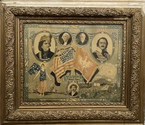 Polish-American Poster, United in the Fight, WWI