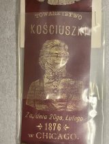 Towarzystwo Kosciuszki 1876 Commemorative Ribbon
