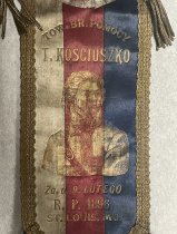 Tow. Br. Pomocy T. Kosciuszki 1896 Double-Sided Commemorative Ribbon