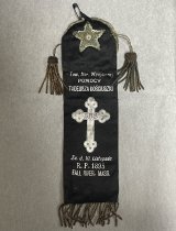 Tow. Nar. Wzajemnaj Pomocy Taduesza Kosciuszki 1895 Double-Sided Ribbon