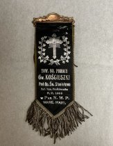 Tow. BR. Pomocy Gw. Kosciuszki 1908 Double-Sided Ribbon