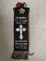 Tow. Gw. Bracia Tade. Kosciuszki 1889 Double-Sided Ribbon