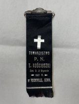 Towarzystwo P.N. T. Kosciuszki 1921 Double-Sided Ribbon