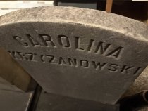 Tombstone of Carolina Krzyzanowski