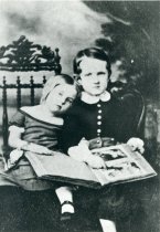John and Lydia as Children  1854