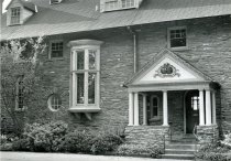 Closeup of Gates Hall Entry 1984