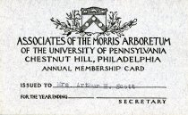 Early Membership Card and Correspondence 1932-37
