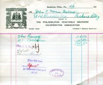 Selected Compton Invoices:  Vendors O - P  1925