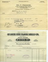 Selected Compton Invoices:  Vendors O - P  1925